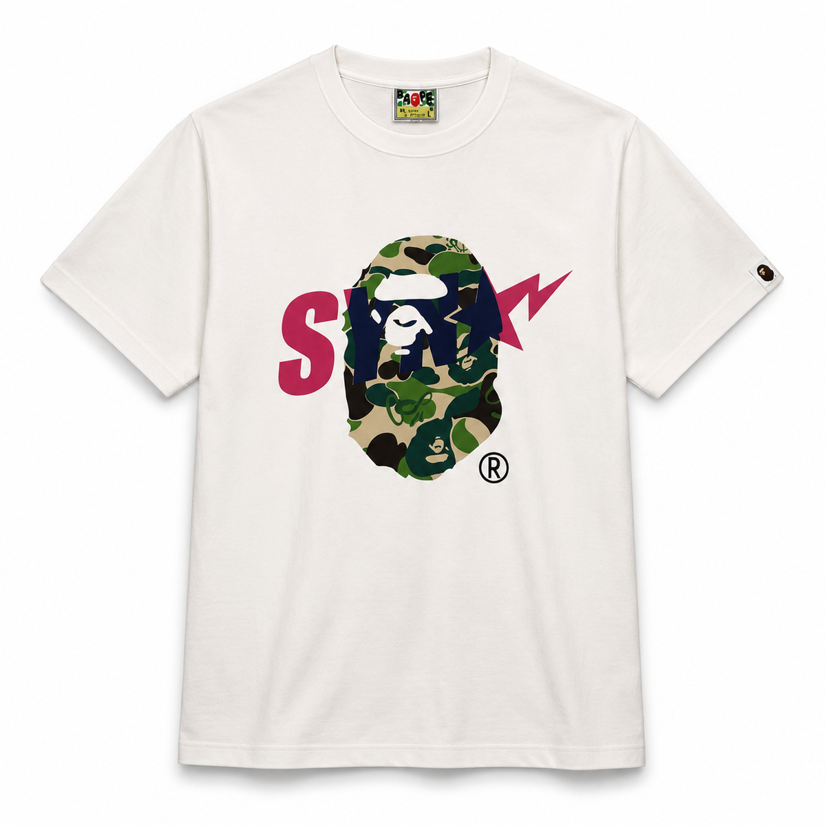 Bape x syna white